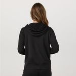Vuori Halo Performance Hoodie 2.0 Lightweight Full Zip Hoodie Black Jacket Photo 2