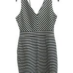 Superfoxx  Black White Stripes Sheath Dress, New with Tags Photo 1