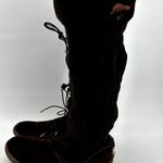 Sorel  Firenzy Snow Boots Water Resistant Suede Wool Lined Knee High Brown 7.5 Photo 3