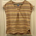 KAVU  True Outdoor Wear Short Sleeve V-Neck T-Shirt Cotton‎ size Small Photo 0