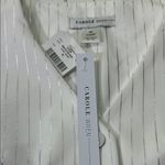 Carole White Pinstripe Women's Vest Size XL Photo 2