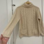 J.Crew 100% Wool Cable Knit Sweater Photo 1