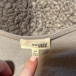 Aritzia Aritizia Wilfred Free Gray Fine Lightweight Sweater Dress V neck Size XS Photo 4