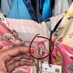 ZARA Pink Floral Patchwork Mini Dress Photo 14