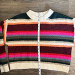 American Eagle  Outfitters Women's Colorful Striped Sweater Small Photo 6