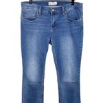 Free People Low Rise Slim Kick Cropped Jeans in Vista Wash Women's Size 28 Photo 1