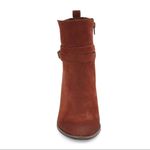 Lucky Brand Latonya Belted Bootie in Russet Nubuck | Size 7.5 Photo 2