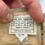 UGG  Australia Womens Taya Canvas Sneakers in Cream sz 8 Photo 4