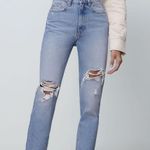 ZARA Mom Fit Jeans Blue Size 0 Photo 0