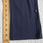 Halara  Flex blue size 7/8 high waisted tummy control adjustable hem work pants Photo 6