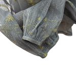 superdown Janice Sheer Top Grey Metallic Stars Constellation Womens Size XS Photo 8