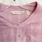 Soft Surroundings Gloria Gauze Long Tunic Top - Lilac XS EUC Photo 6