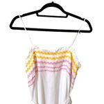 LISA MARIE FERNANDEZ X‎ TARGET Belted Linen Sundress Sz XXS White Photo 3