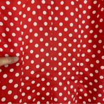 Talbots  Coral Polkadot Linen Lightweight Shacket Blazer Jacket 12P Photo 6