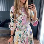 ZARA Blogger's Fav | NWT Floral Belt Dress Photo 4