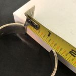 Sterling Silver  Granulated Oxidized Scroll Cuff Bracelet Vintage Photo 11