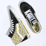 Vans Sk8-Hi Mooneyes True White Yellow Black Women’s 6.5 Limited Edition NIB Photo 1