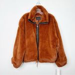 Lucky Brand NWT  | Faux Fur Women's Full Zip Jacket Coat Long Sleeve Size XL Photo 1