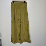 Madewell  NWT $108‎ The Harlow Green Wide-Leg Cargo Trouser Pant sz 10 Boho Photo 5