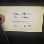 Natalie Martin  Fernanda Gauze Black Dress XS Photo 7