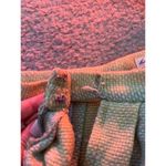 Vintage 80s Neusteter Denver lime green blue cotton tweed circle skirt Small Photo 5