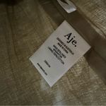 NEW Aje. Linen Blend Realm Wrap Front Mini Skirt Desert Khaki Size 10 Tan Photo 7