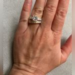 Charter Club Sliver Cubic Zirconia ring set size 6 Photo 8