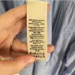 Free People Light Baby Blue Wishful Moments Tie Neck Tunic Top NEW Photo 10