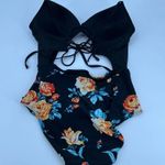 Cupshe  Women's One Piece Swimsuit Cutout Halter Lace Up Twist Bathing Suit XXL Photo 3