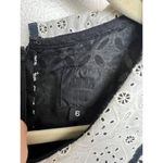 Anna Sui  Vintage Cream and Black Dress Sz. 6 Photo 2