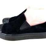 Vince  Black Leather Suede Slip On Shoes Women's Size 7 Photo 1