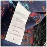 LuLaRoe Monroe Floral Print Sheer Fringe Long Kimono Duster Cardigan Sz S Photo 5