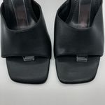 BP . Womens Mirra Black High Heel Square Toe Sandals Size 9.5 Photo 2