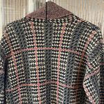 Lovestitch  Elegant Houndstooth Check Women Cardigan TimelessChic and Cozy size S Photo 6