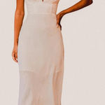 Selfie Leslie  Lake Como Cami Midi – Dreamy Bridalcore Euro-Summer Dress M NWT Photo 0