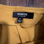 Premise Women’s  Studio Mustard Color Stretchy Pencil Skirt Size 8 Photo 2