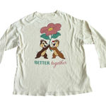 Disney Chip and Dale "Better Together" Women's Pullover Sweater M Photo 0