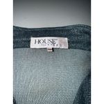 House Of CB  London Amiyah Gray Lurex Shirt Dress Sheer Ruffle Button-up XS Photo 2