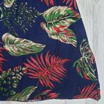 NWT Ace Fashions Navy Blue tropical Smocked Sundress Women’s Size Medium Photo 5