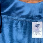 Lands' End Lands’ End Super Soft Fleece Lined Women’s Velvet Velour Loungewear Leggings Photo 3