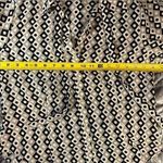 Apostrophe  Diamond Print Blouse mock neck scarf Med Photo 6