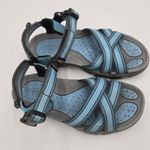Keen Strappy Open Toe Sandals Women’s Size 6.5 Blue Gray Water Shoes Sportwear Photo 8