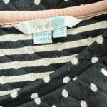 Boden Dott Polka Dot Quilted Sweater Shift Dress Black White Size 10 Long Photo 7