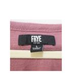 Frye Ladies Women's Button Front Midi Dress Size L Pockets Mauve Pink Photo 4