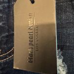 Black Pearl Denim Los Angeles Faith Jorah Dark Blue Distressed Women Jeans Sz 26 Photo 4