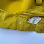 Athleta  Mustard-Yellow Sports Bra 36B Photo 3