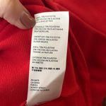 Anthropologie Maeve by  Red Flutter Sleeve Dress Classy Preppy Minimal Work Photo 10