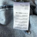 Free People Women's Blue Notched Front Wrap Button Denim Mini Skirt Sz 6 Photo 11