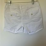American Eagle  white super stretch shorts size 2 56% cotton Photo 4