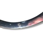 Ralph Lauren Vintage RLL Lauren  Bangle Bracelet Cuff Magnetic Close Silver Tone Photo 4